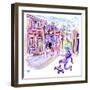 Coasting Down Grape Street-Josh Byer-Framed Giclee Print