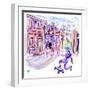 Coasting Down Grape Street-Josh Byer-Framed Giclee Print