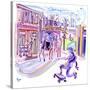 Coasting Down Grape Street-Josh Byer-Stretched Canvas