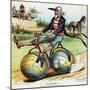Coasting Political Cartoon-Victor Gillam-Mounted Premium Giclee Print