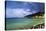 Coastla Town at Dusk, Road Town, Tortola, British Virgin Islands-Massimo Borchi-Stretched Canvas