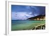 Coastla Town at Dusk, Road Town, Tortola, British Virgin Islands-Massimo Borchi-Framed Photographic Print