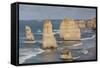 Coastline, 12 Apostles, Great Ocean Road, Port Campbell Np, Victoria, Australia-Martin Zwick-Framed Stretched Canvas