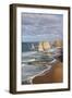 Coastline, 12 Apostles, Great Ocean Road, Port Campbell Np, Victoria, Australia-Martin Zwick-Framed Photographic Print