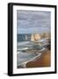 Coastline, 12 Apostles, Great Ocean Road, Port Campbell Np, Victoria, Australia-Martin Zwick-Framed Photographic Print