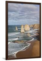 Coastline, 12 Apostles, Great Ocean Road, Port Campbell Np, Victoria, Australia-Martin Zwick-Framed Photographic Print