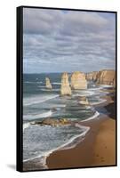 Coastline, 12 Apostles, Great Ocean Road, Port Campbell Np, Victoria, Australia-Martin Zwick-Framed Stretched Canvas