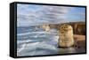 Coastline, 12 Apostles, Great Ocean Road, Port Campbell Np, Victoria, Australia-Martin Zwick-Framed Stretched Canvas