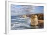 Coastline, 12 Apostles, Great Ocean Road, Port Campbell Np, Victoria, Australia-Martin Zwick-Framed Photographic Print