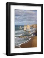 Coastline, 12 Apostles, Great Ocean Road, Port Campbell Np, Victoria, Australia-Martin Zwick-Framed Photographic Print