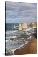 Coastline, 12 Apostles, Great Ocean Road, Port Campbell Np, Victoria, Australia-Martin Zwick-Stretched Canvas