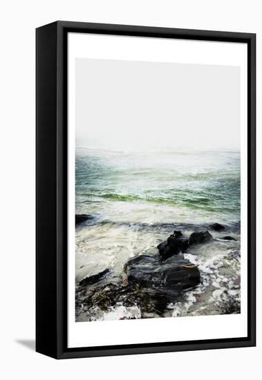 Coastline 2-Urban Epiphany-Framed Stretched Canvas