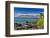 Coastline along Wailea Beach Path near Polo Beach Park, Maui, Hawaii.-Darrell Gulin-Framed Photographic Print