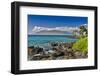 Coastline along Wailea Beach Path near Polo Beach Park, Maui, Hawaii.-Darrell Gulin-Framed Photographic Print