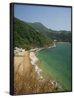 Coastline and Beach at Clearwater Bay in the New Territories, Hong Kong, China Asia-Fraser Hall-Framed Photographic Print