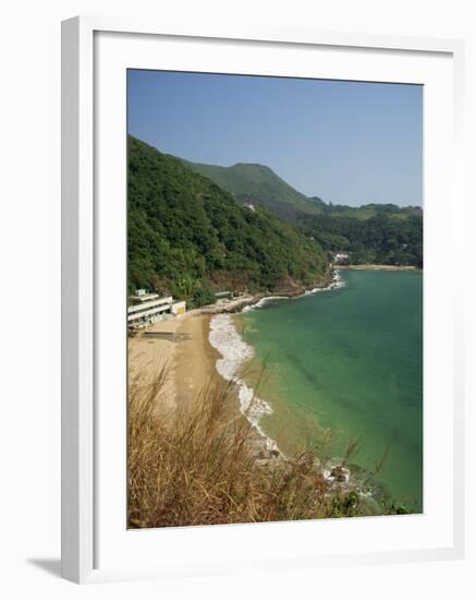 Coastline and Beach at Clearwater Bay in the New Territories, Hong Kong, China Asia-Fraser Hall-Framed Photographic Print