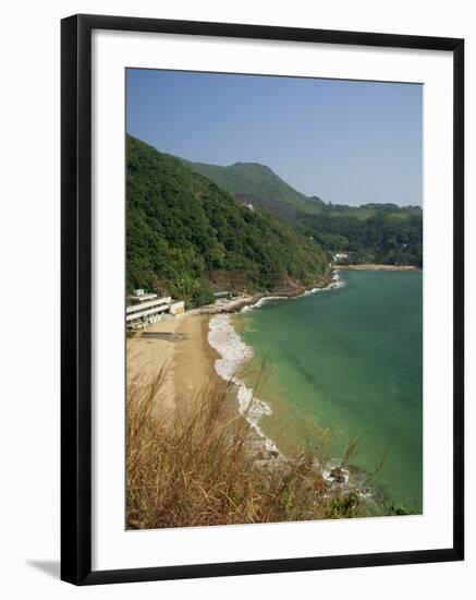 Coastline and Beach at Clearwater Bay in the New Territories, Hong Kong, China Asia-Fraser Hall-Framed Photographic Print