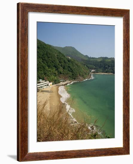 Coastline and Beach at Clearwater Bay in the New Territories, Hong Kong, China Asia-Fraser Hall-Framed Photographic Print