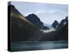 Coastline and Glacier, Greenland, Polar Regions-Milse Thorsten-Stretched Canvas