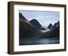 Coastline and Glacier, Greenland, Polar Regions-Milse Thorsten-Framed Photographic Print