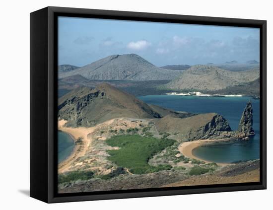 Coastline at Bartolome in the Galapagos Islands, Ecuador, South America-Sassoon Sybil-Framed Stretched Canvas