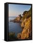 Coastline at Dawn, Calella De Palafrugell, Costa Brava, Catalonia, Spain, Mediterranean, Europe-Stuart Black-Framed Stretched Canvas