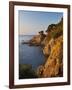 Coastline at Dawn, Calella De Palafrugell, Costa Brava, Catalonia, Spain, Mediterranean, Europe-Stuart Black-Framed Photographic Print