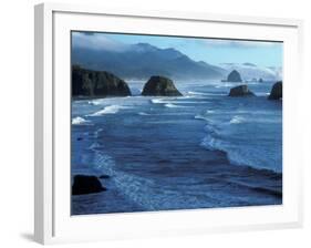 Coastline at Ecola State Park, Oregon Coast, USA-Janis Miglavs-Framed Photographic Print