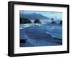 Coastline at Ecola State Park, Oregon Coast, USA-Janis Miglavs-Framed Photographic Print