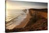 Coastline at Port Campbell National Park-Paul Souders-Stretched Canvas