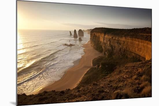 Coastline at Port Campbell National Park-Paul Souders-Mounted Photographic Print