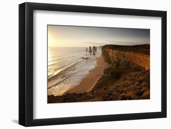 Coastline at Port Campbell National Park-Paul Souders-Framed Photographic Print