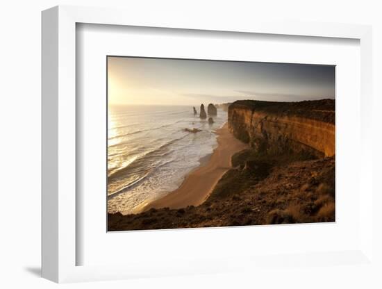 Coastline at Port Campbell National Park-Paul Souders-Framed Photographic Print