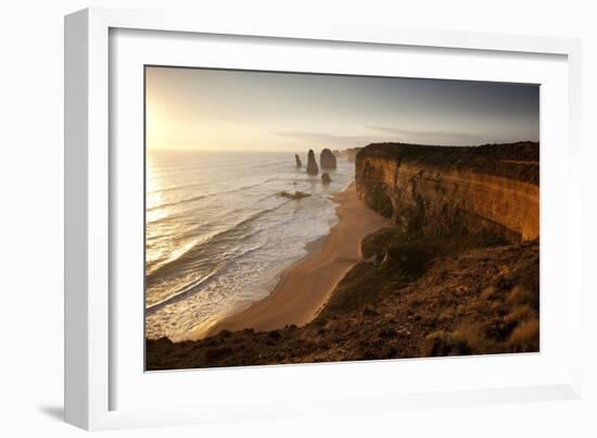 Coastline at Port Campbell National Park-Paul Souders-Framed Photographic Print