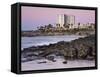 Coastline at Sunset, La Jolla, San Diego County, California, USA-Richard Cummins-Framed Stretched Canvas