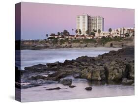 Coastline at Sunset, La Jolla, San Diego County, California, USA-Richard Cummins-Stretched Canvas
