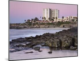 Coastline at Sunset, La Jolla, San Diego County, California, USA-Richard Cummins-Mounted Photographic Print