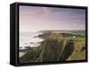 Coastline, Bude, Cornwall, England, United Kingdom-Adam Woolfitt-Framed Stretched Canvas