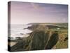 Coastline, Bude, Cornwall, England, United Kingdom-Adam Woolfitt-Stretched Canvas