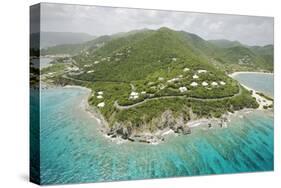 Coastline East of Road Town on Tortola-Macduff Everton-Stretched Canvas