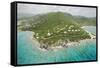 Coastline East of Road Town on Tortola-Macduff Everton-Framed Stretched Canvas