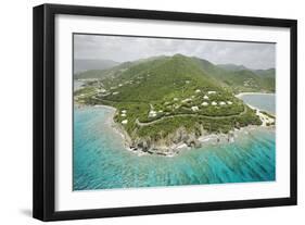 Coastline East of Road Town on Tortola-Macduff Everton-Framed Photographic Print