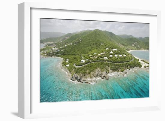 Coastline East of Road Town on Tortola-Macduff Everton-Framed Photographic Print