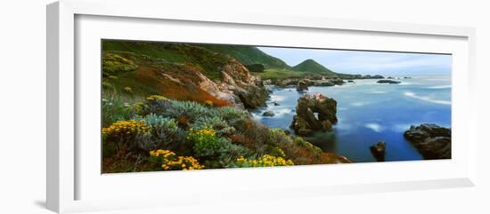 Coastline, Garrapata State Park, Monterey, California, USA-null-Framed Photographic Print