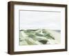 Coastline Greenery I-Annie Warren-Framed Art Print