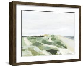 Coastline Greenery I-Annie Warren-Framed Art Print