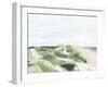 Coastline Greenery I-Annie Warren-Framed Art Print