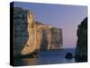 Coastline in the Evening at Dwejra, Gozo, Malta, Mediterranean, Europe-Fred Friberg-Stretched Canvas