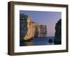 Coastline in the Evening at Dwejra, Gozo, Malta, Mediterranean, Europe-Fred Friberg-Framed Photographic Print