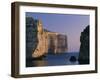 Coastline in the Evening at Dwejra, Gozo, Malta, Mediterranean, Europe-Fred Friberg-Framed Photographic Print